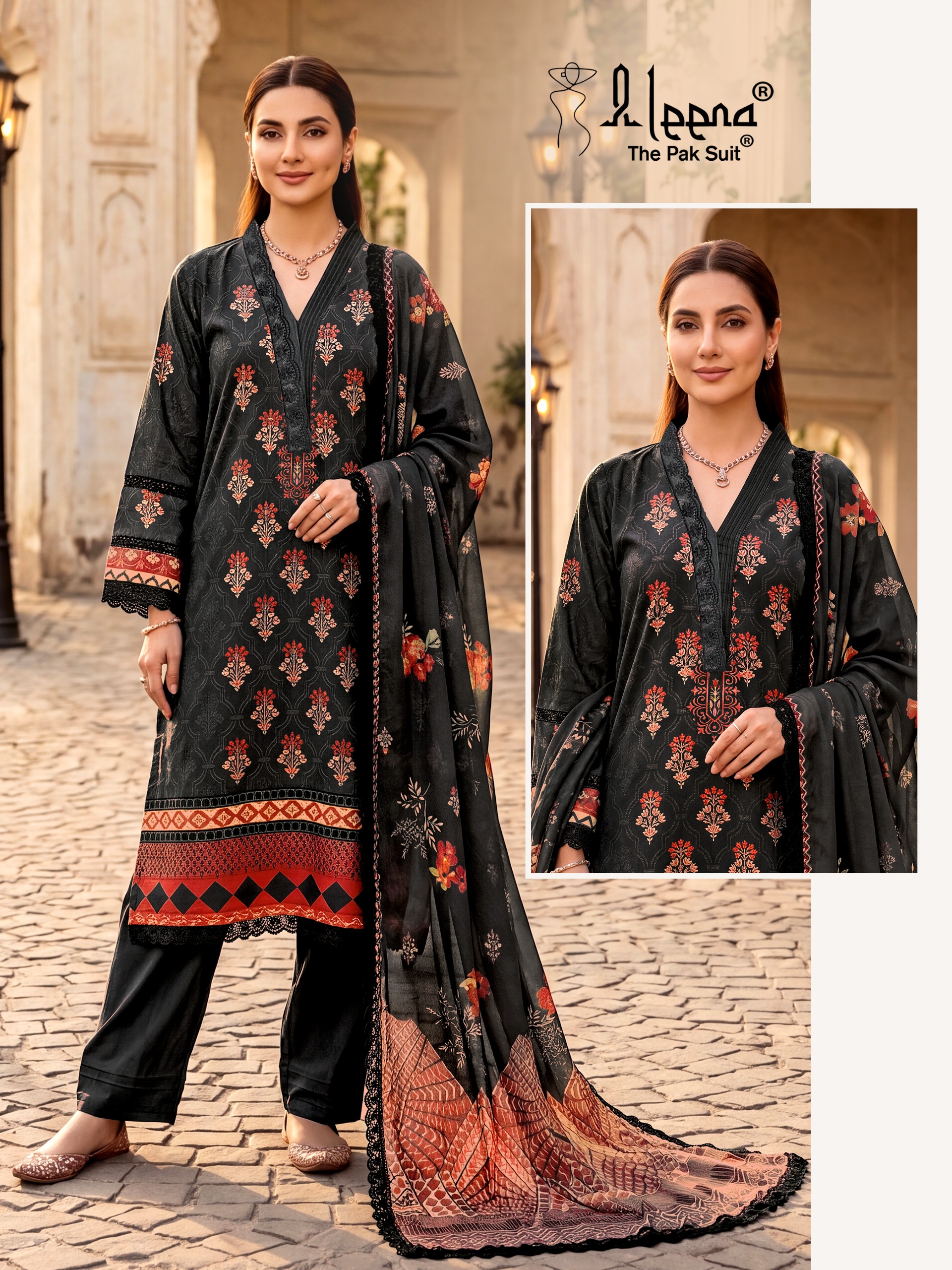 PURE CAMBRIC BLACK BY ALEENA