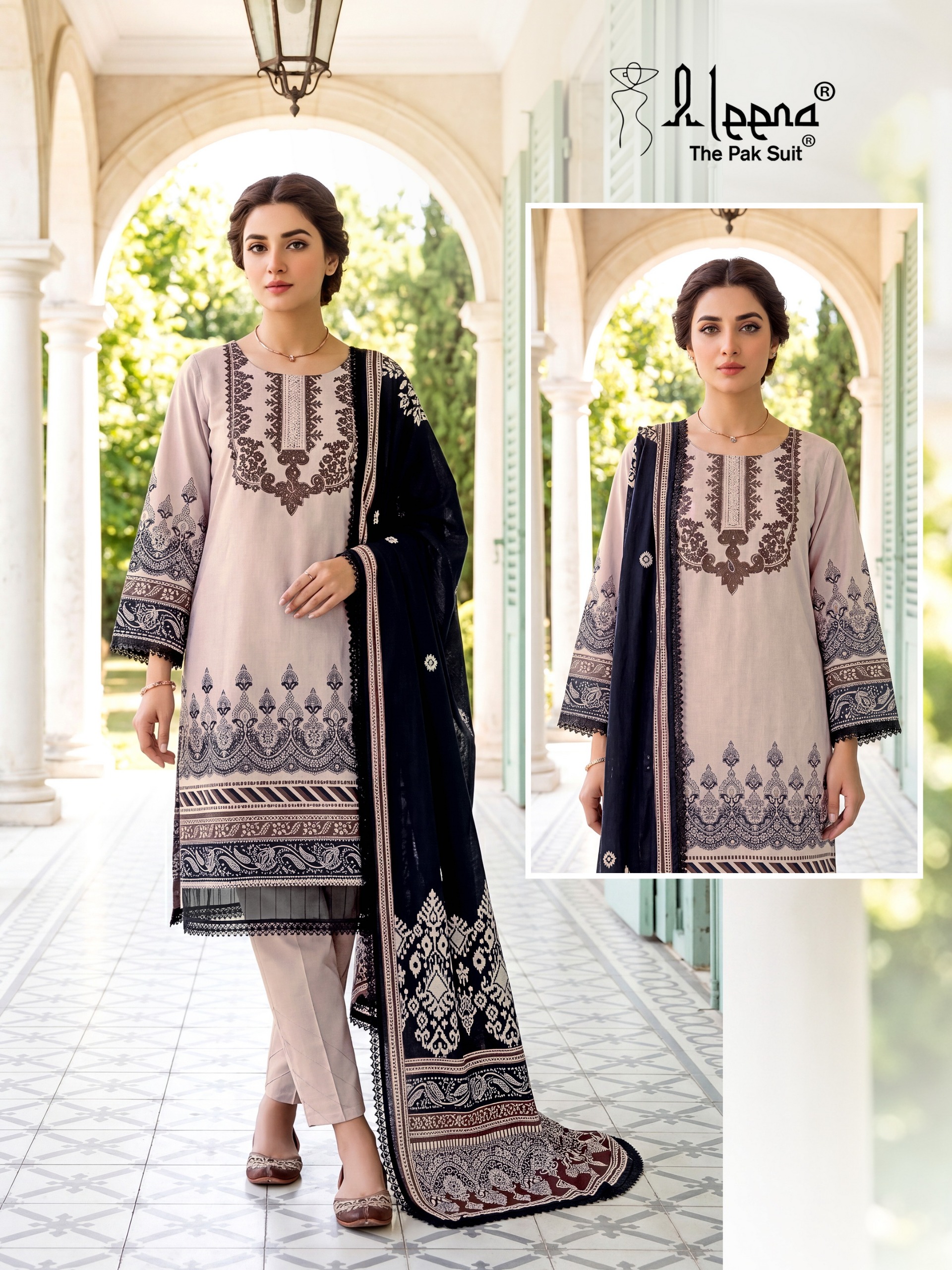 #1183 DESIGNER PURE CAMBRIC BY ALEENA